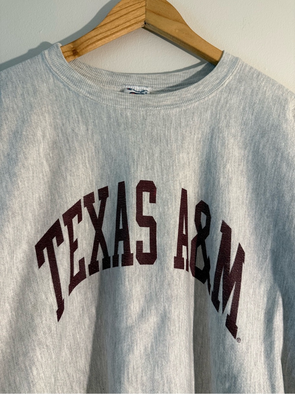 Vintage Texas A&M 90s Champion Reverse Weave Crewneck